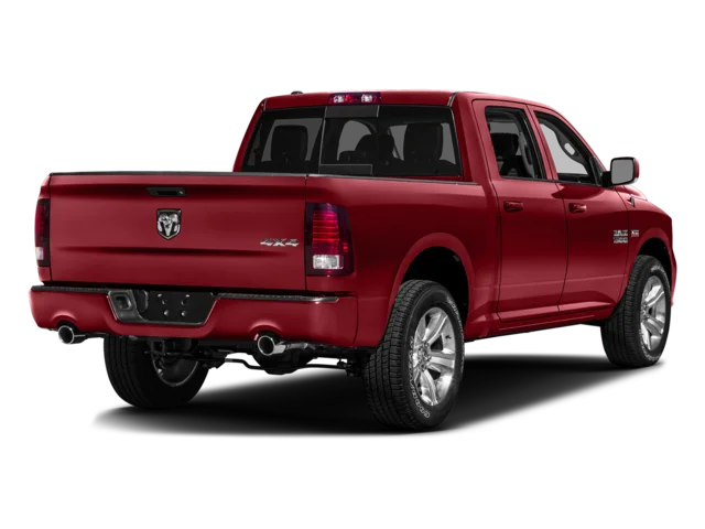 Used 2016 Flame Red Clearcoat Ram Big Horn image 2