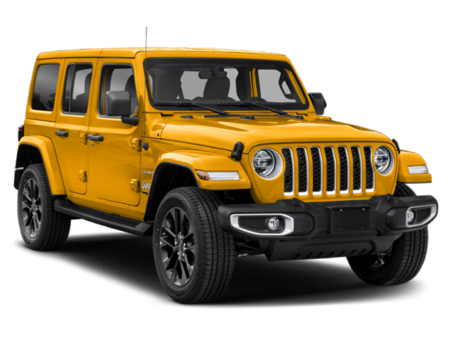 Used 2021 Green Jeep Unlimited Sahara 4xe image 6