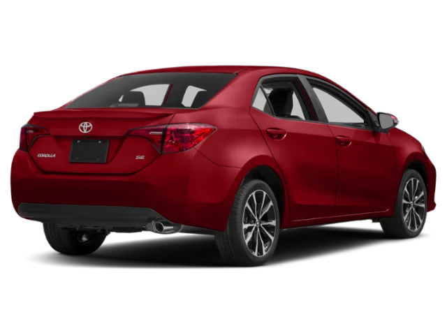 Used 2019 Barcelona Red Metallic Toyota SE image 2