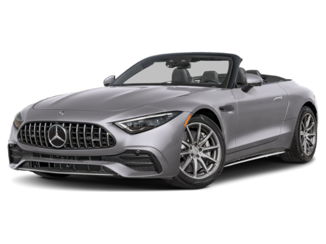 Used 2024 Gray Mercedes-Benz SL 43 AMG® image 1