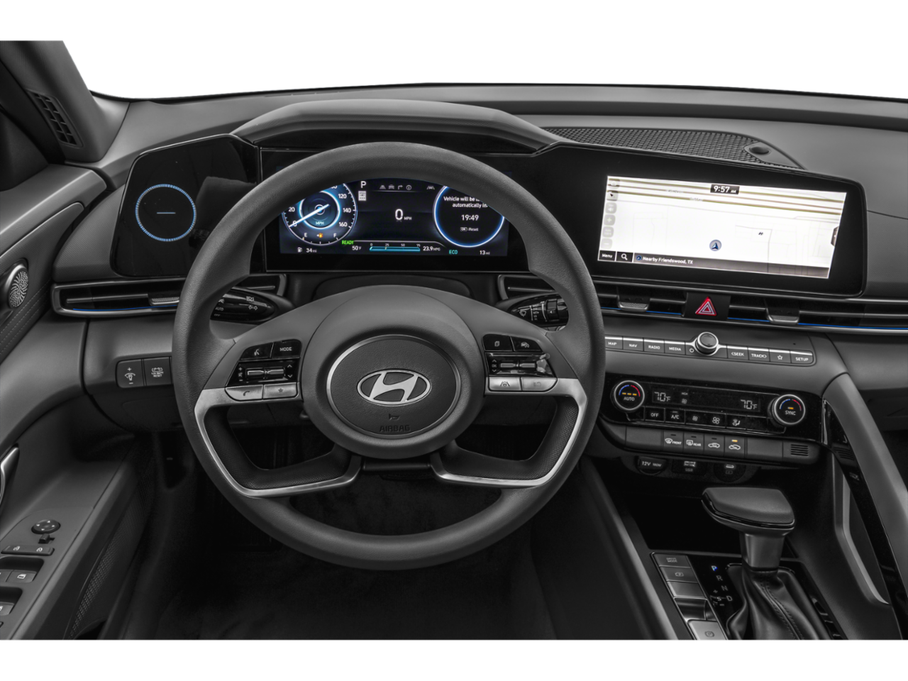 New 2026 Serenity White Hyundai Blue image 4