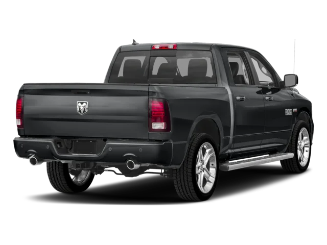 Used 2017 Granite Crystal Metallic Clearcoat Ram Night image 2