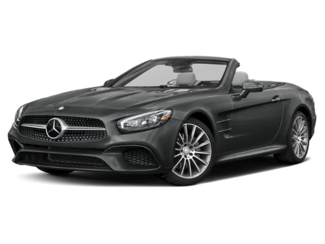Used 2018 Gray Mercedes-Benz SL 550 image 1