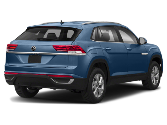 Used 2020 Tourmaline Blue Metallic Volkswagen 3.6L V6 SE w/Technology R-Line image 2