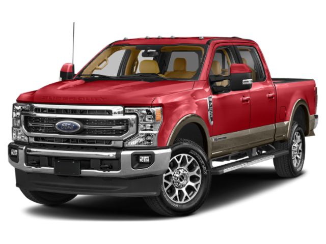 Used 2022 Red Metallic Ford Lariat image 1