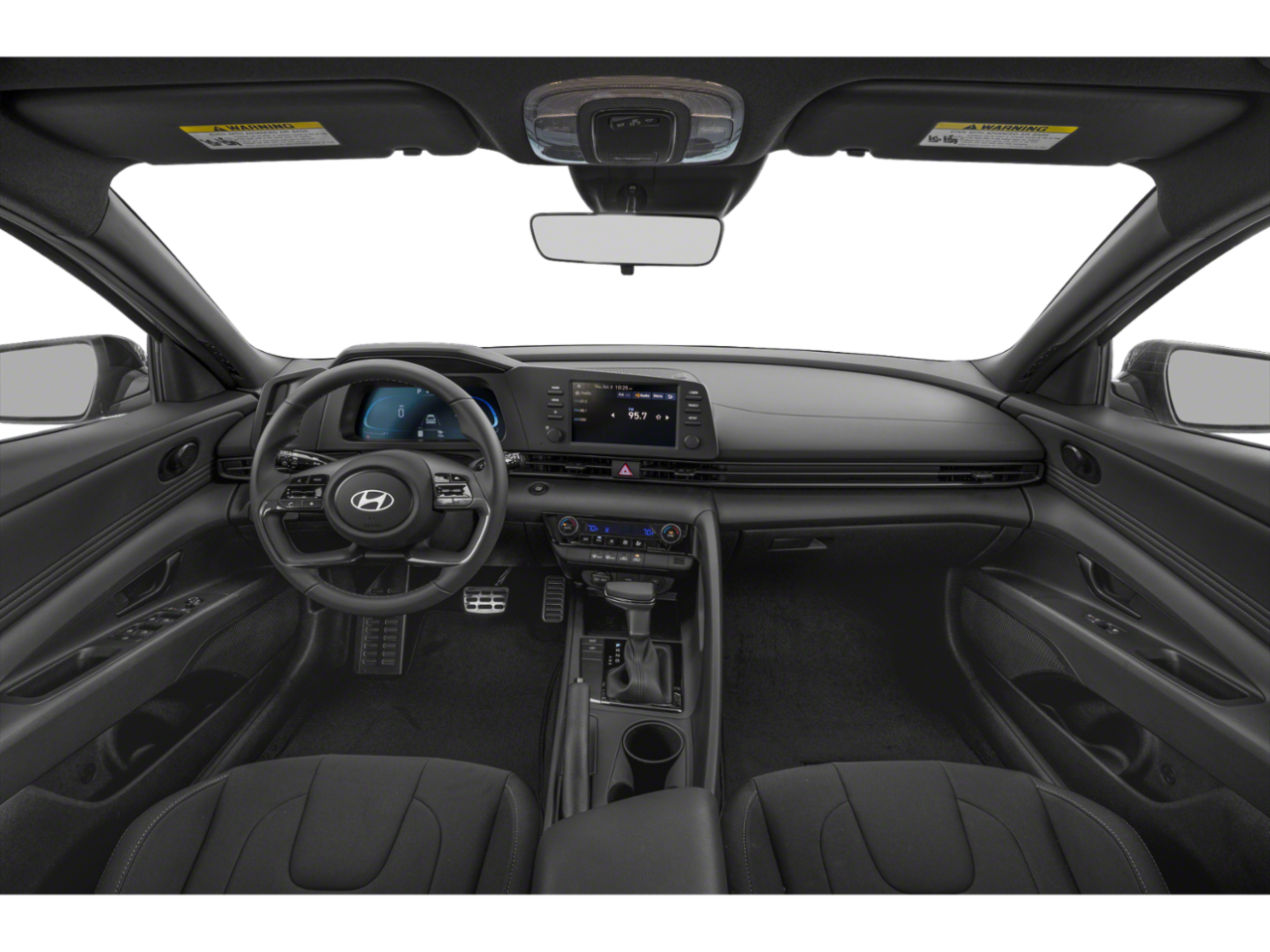 New 2026 Serenity White Hyundai SEL Sport image 5