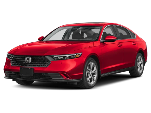 New 2026 Radiant Red Metallic Honda EX-L Hybrid image 4