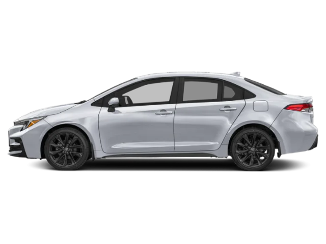 Used 2025 Classic Silver Metallic Toyota SE image 3