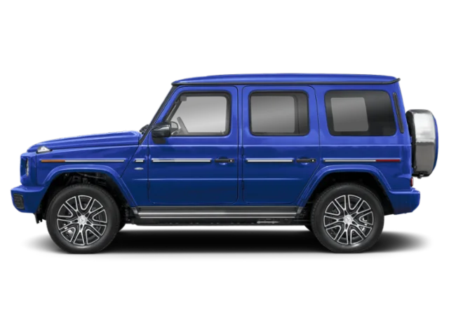 New 2027 MANUFAKTUR Exclusive Brilliant Blue Magno Mercedes-Benz G 580e SUV image 3