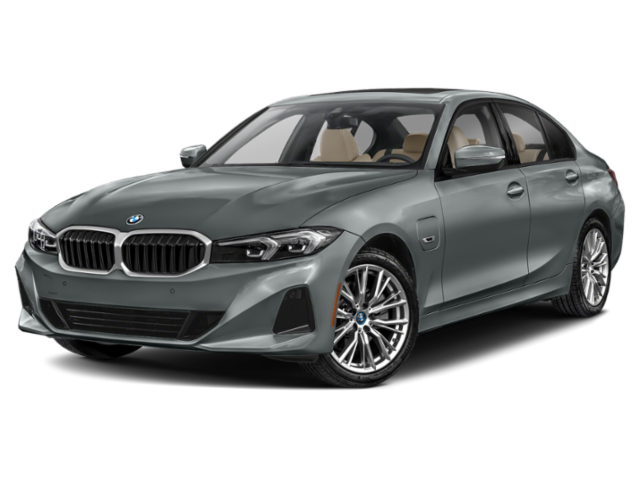 Used 2024 Skyscraper Gray Metallic BMW 330e xDrive image 1