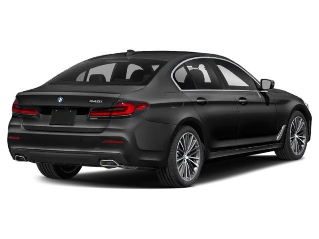Used 2022 Black BMW 540i xDrive image 2