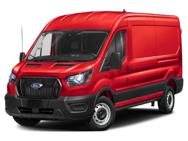 New 2026 Race Red Ford Cargo Van image 1