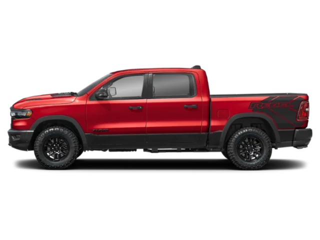 New 2026 Molten Red Pearl-Coat Exterior Paint RAM REBEL image 24