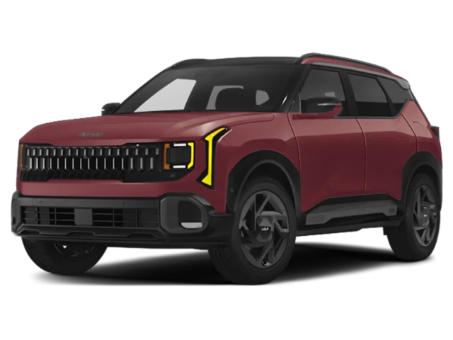 New 2027 Magma Red Matte Kia X-Line S image 1
