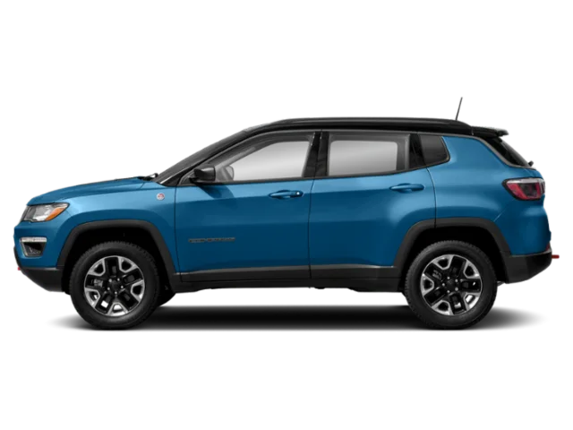 Used 2018 Laser Blue Pearl Coat Jeep Trailhawk image 8