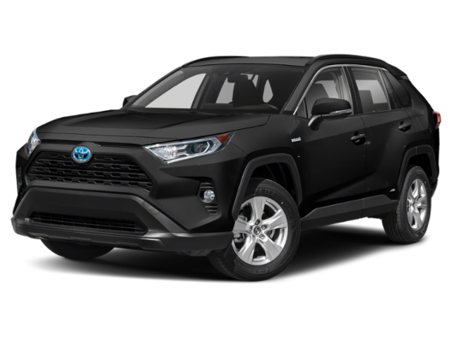 Used 2021 Midnight Black Metallic Toyota Hybrid XLE image 2