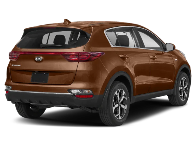 Used 2020 Burnished Copper Kia LX AWD image 2