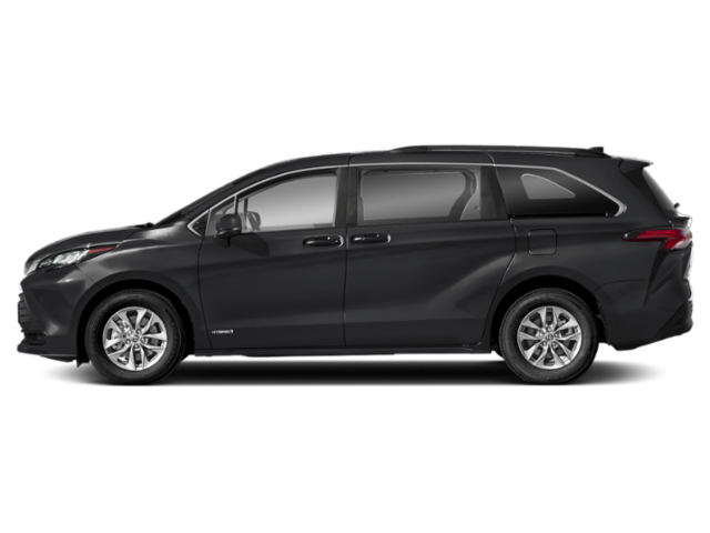Used 2021 Midnight Black Metallic Toyota LE image 4