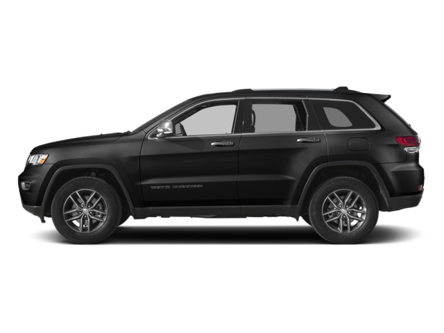 Used 2017 Diamond Black Crystal Pearlcoat Jeep Limited image 3