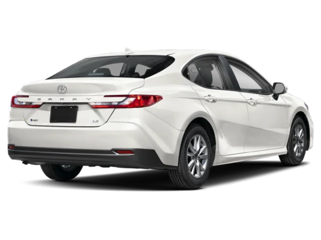 Used 2025 White Toyota LE image 2