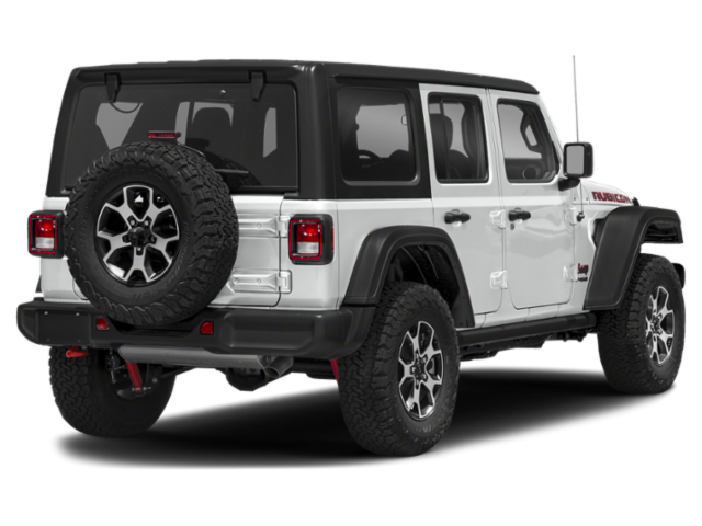 Used 2019 Bright White Clearcoat Jeep Rubicon image 2