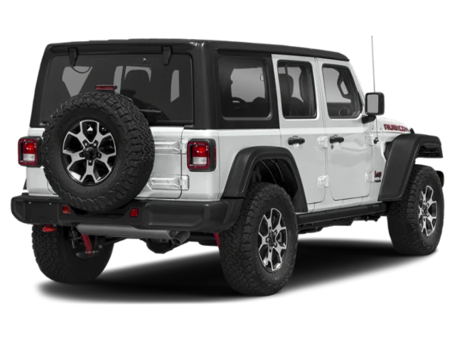 Used 2019 Bright White Clearcoat Jeep Rubicon image 2