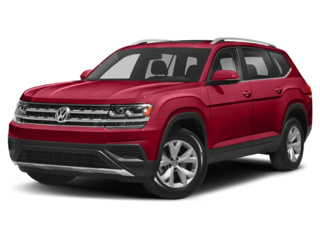 Used 2018 Fortana Red Metallic Volkswagen 3.6L V6 SEL Premium image 1