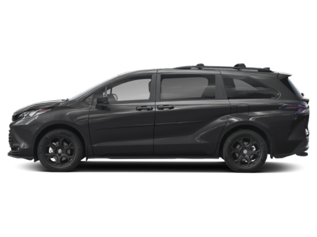 Used 2025 Midnight Black Metallic Toyota Woodland Edition image 3