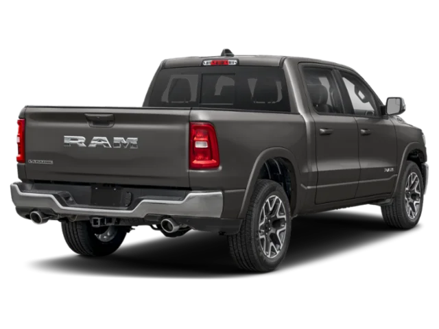 New 2026 Diamond Black Crystal Pearl Coat RAM Laramie Crew Cab 4x4 5