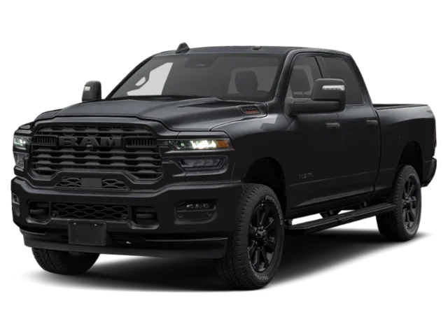 New 2026 Diamond Black Crystal Pearlcoat RAM Big Horn image 1