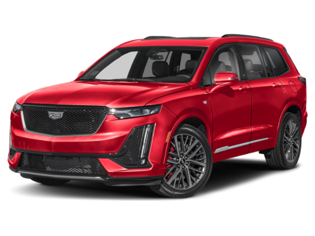 Used 2023 Radiant Red Tintcoat Cadillac AWD Sport image 2