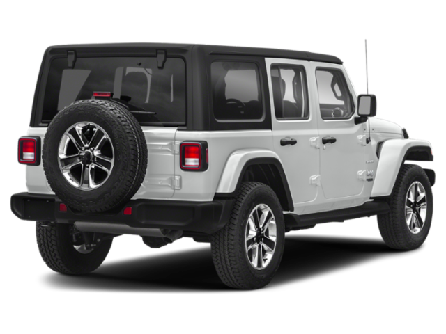 Used 2021 Bright White Clearcoat Jeep Unlimited Sahara High Altitude image 2