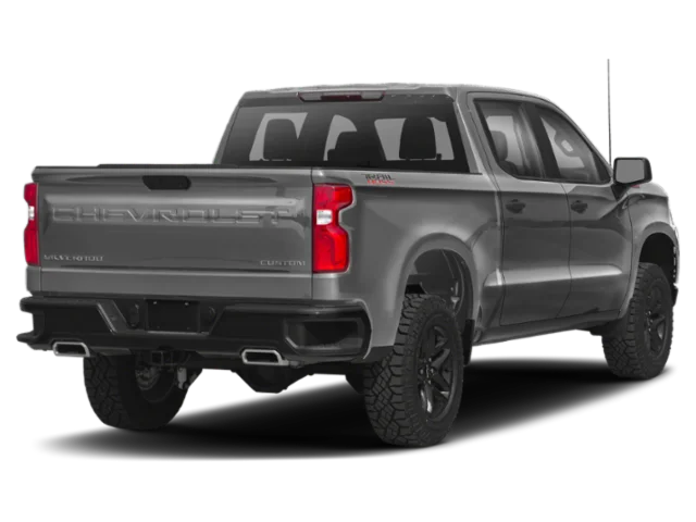 Used 2021 Satin Steel Metallic Chevrolet Custom Trail Boss image 2
