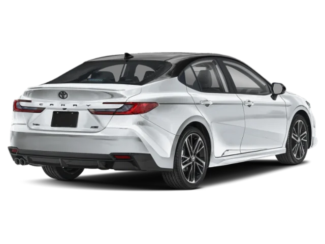 New 2026 Wind Chill Pearl w/Midnight Black Metallic Roof Toyota XSE image 2