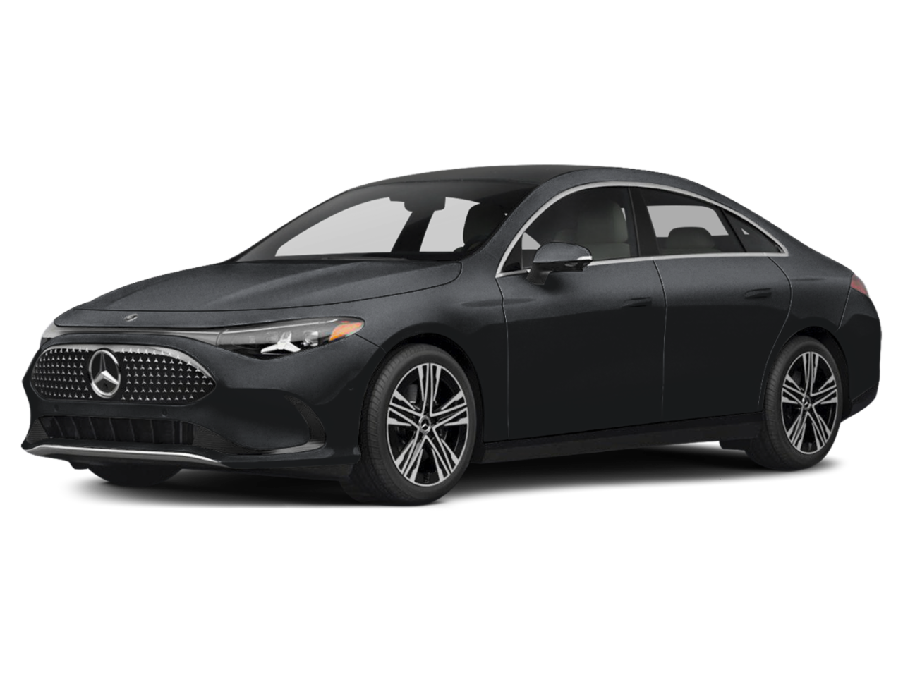 New 2027 Night Black Mercedes-Benz CLA 250+ Electric RWD image 1