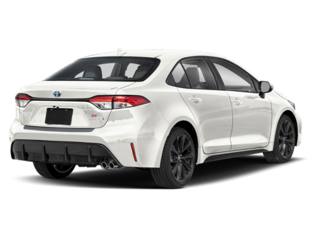 New 2027 Ice Cap Toyota Hybrid SE image 2