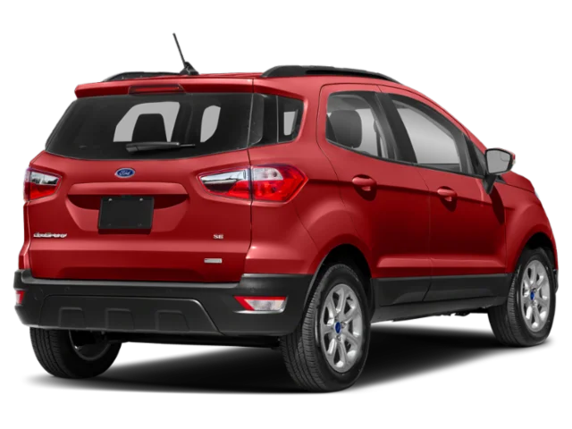 Used 2021 Red Ford SE image 2