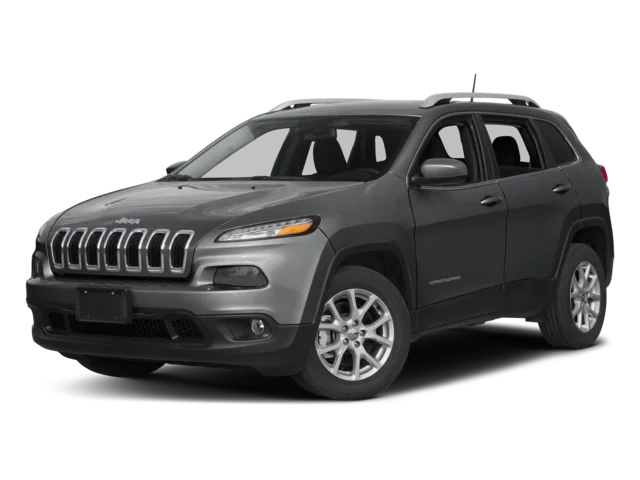 Used 2017 Gray Jeep Latitude image 1