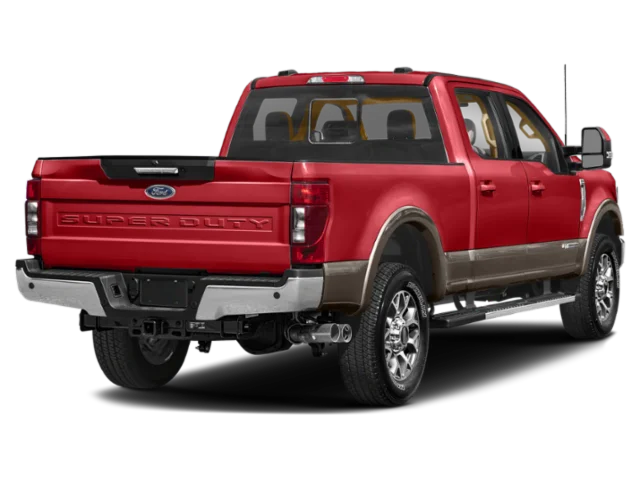 Used 2022 Rapid Red Metallic Tinted Clearcoat Ford LARIAT image 2