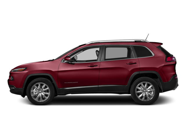 Used 2017 Deep Cherry Red Crystal Pearl Coat Jeep High Altitude image 3