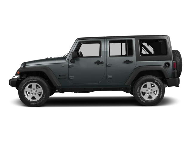 Used 2015 Gray Jeep Unlimited Sahara image 3