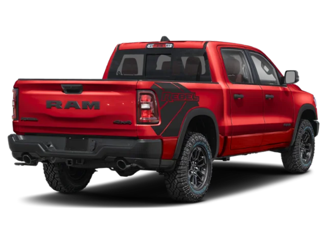 New 2026 Molten Red Pearl-Coat Exterior Paint RAM REBEL image 23