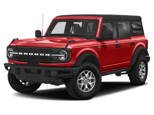 Used 2023 Race Red Ford Badlands image 1