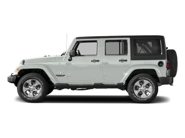 Used 2017 White Jeep Unlimited Sahara image 3