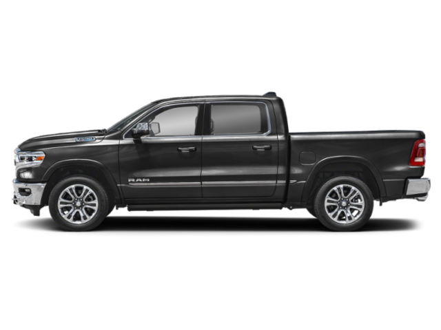 Used 2023 Diamond Black Crystal Pearlcoat Ram Limited image 3