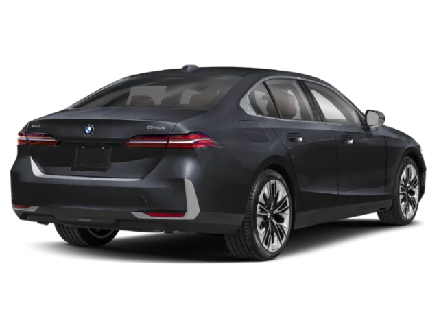 Certified Used 2024 Black Sapphire Metallic BMW 540i xDrive image 2