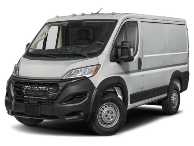 Bright Silver Metallic Clear-Coat Exterior Paint 2026 RAM ProMaster 1500 Tradesman 118 Low Roof Cargo Van FWD Van Front-Wheel Drive 9-Speed Automatic