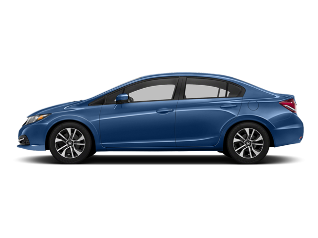 Used 2014 Blue Honda EX image 3