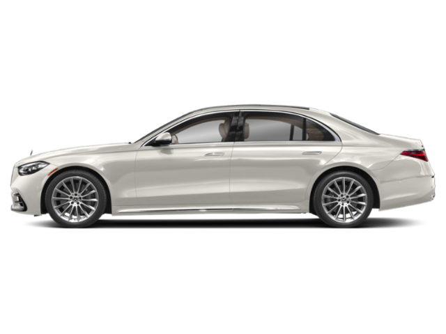 Used 2021 designo Diamond White Mercedes-Benz S 580 image 4