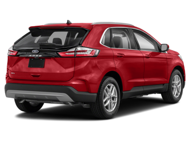 Certified Used 2022 Rapid Red Metallic Tinted Clearcoat Ford SEL image 2